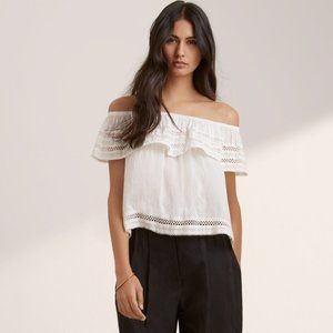 Aritzia Off the Shoulder Blouse
